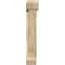 Ekena Millwork Traditional Slat Rough Sawn Bracket w/ Offset Brace, Douglas Fir, 8"W x 42"D x 48"H BKT0806X42X48TRA06RDF - alternate 2
